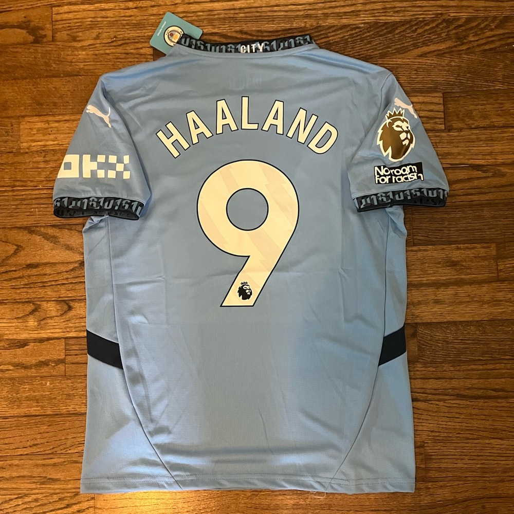 Haaland Manchester City 2024/2025 Soccer Jersey